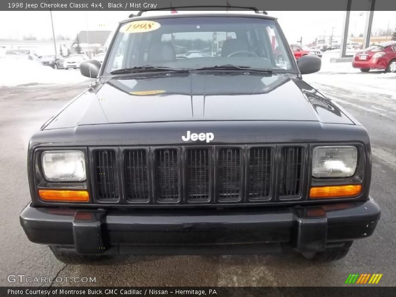 Black / Mist Gray 1998 Jeep Cherokee Classic 4x4