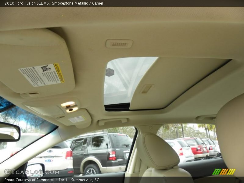 Smokestone Metallic / Camel 2010 Ford Fusion SEL V6