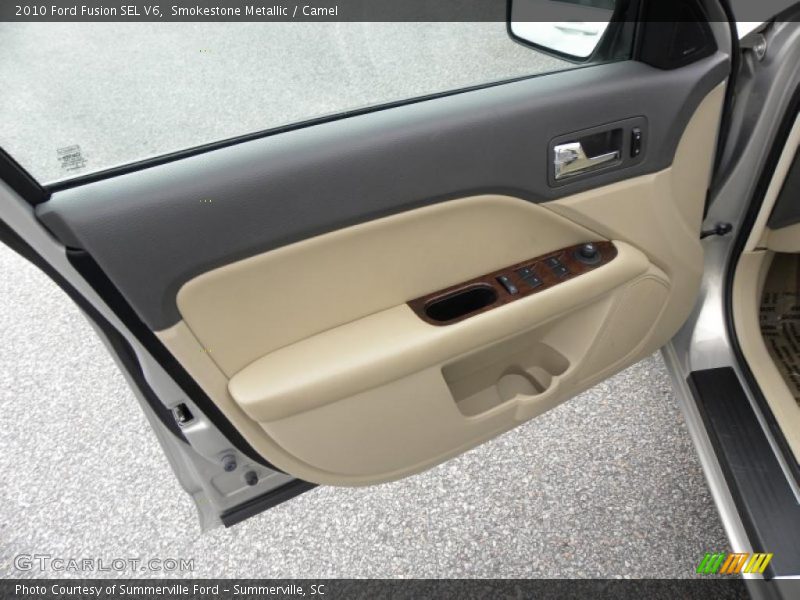 Smokestone Metallic / Camel 2010 Ford Fusion SEL V6