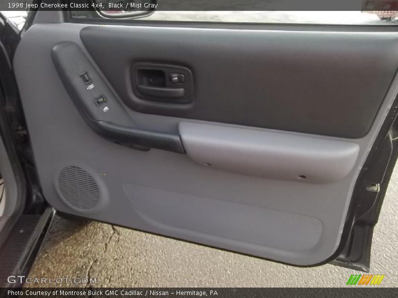 Black / Mist Gray 1998 Jeep Cherokee Classic 4x4
