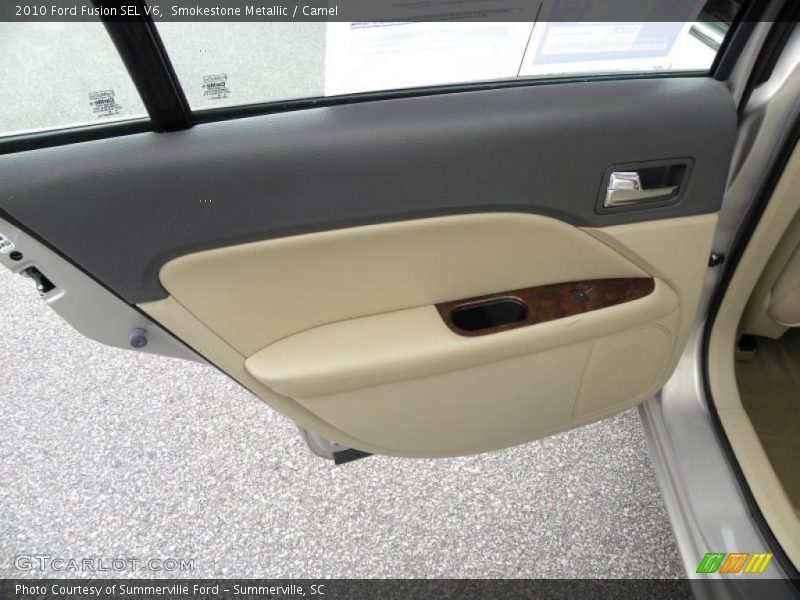 Smokestone Metallic / Camel 2010 Ford Fusion SEL V6