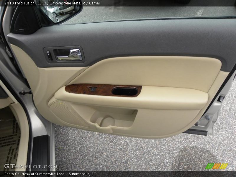 Smokestone Metallic / Camel 2010 Ford Fusion SEL V6