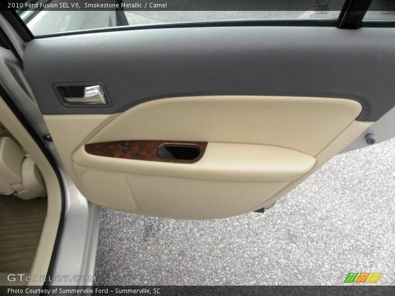 Smokestone Metallic / Camel 2010 Ford Fusion SEL V6
