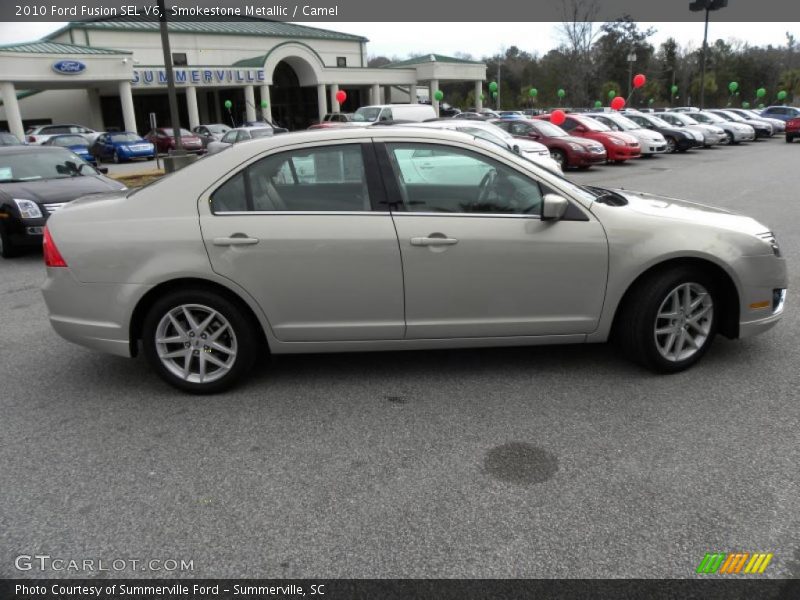 Smokestone Metallic / Camel 2010 Ford Fusion SEL V6
