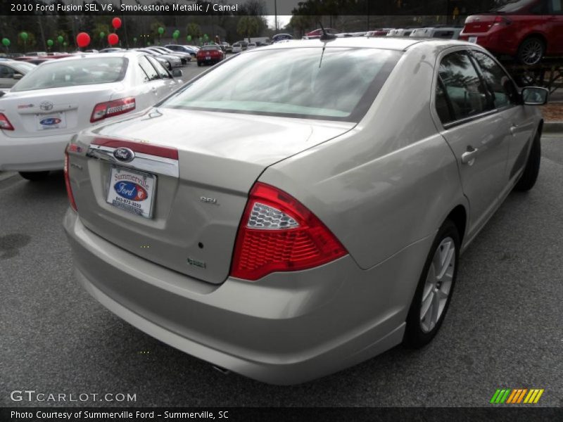Smokestone Metallic / Camel 2010 Ford Fusion SEL V6