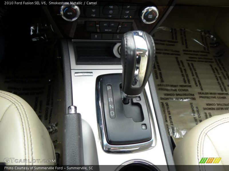 Smokestone Metallic / Camel 2010 Ford Fusion SEL V6