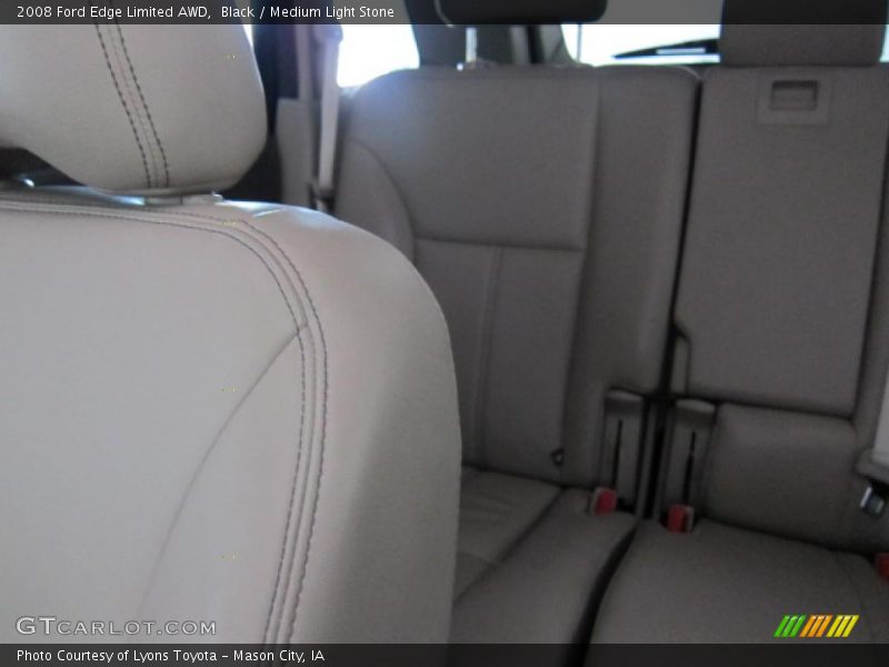 Black / Medium Light Stone 2008 Ford Edge Limited AWD