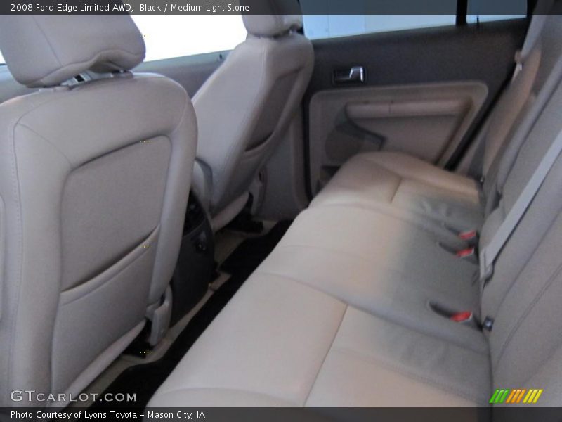 Black / Medium Light Stone 2008 Ford Edge Limited AWD