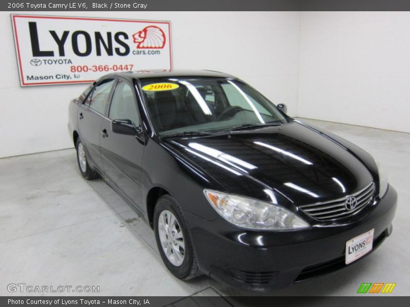 Black / Stone Gray 2006 Toyota Camry LE V6