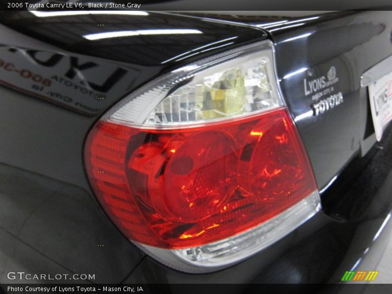 Black / Stone Gray 2006 Toyota Camry LE V6