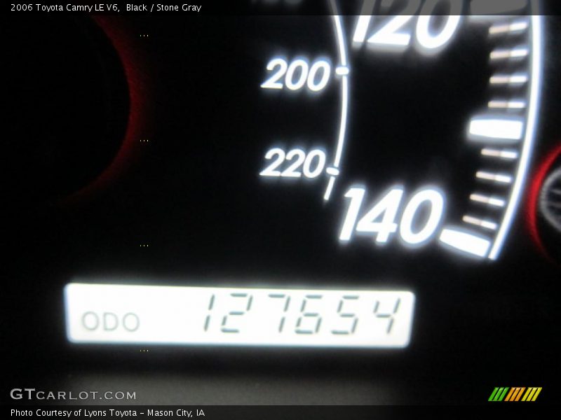 Black / Stone Gray 2006 Toyota Camry LE V6