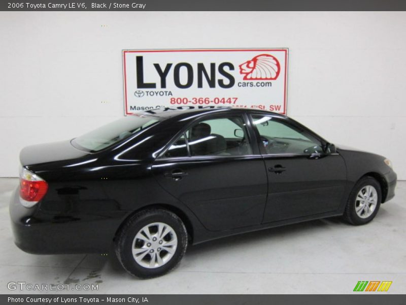 Black / Stone Gray 2006 Toyota Camry LE V6