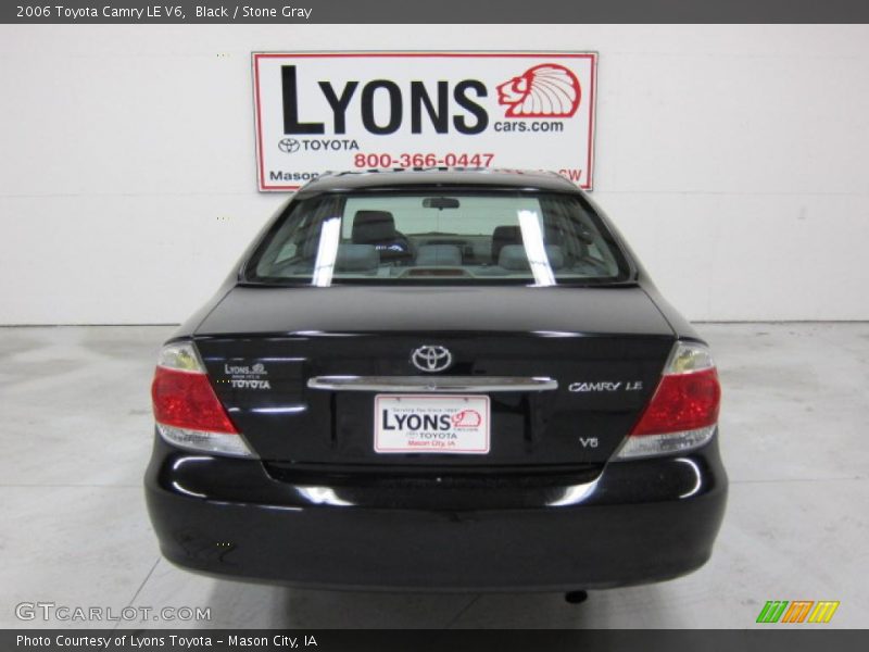 Black / Stone Gray 2006 Toyota Camry LE V6