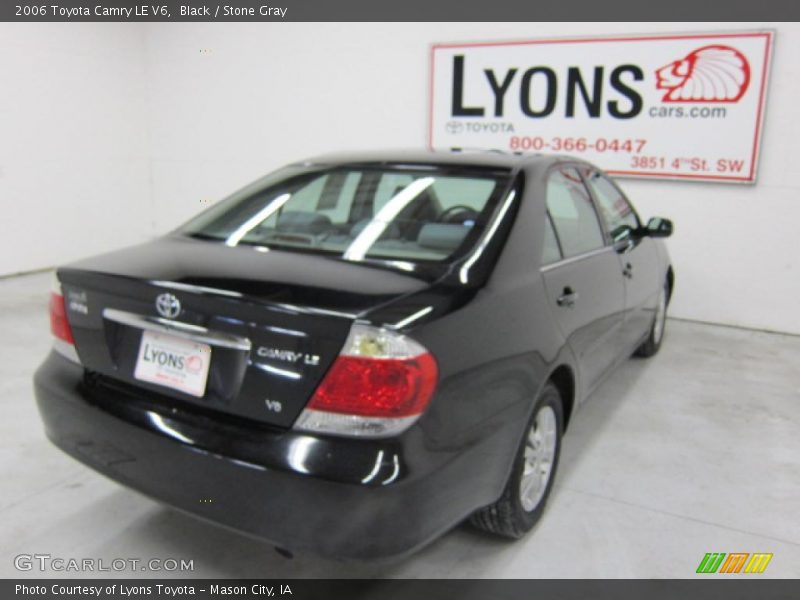 Black / Stone Gray 2006 Toyota Camry LE V6