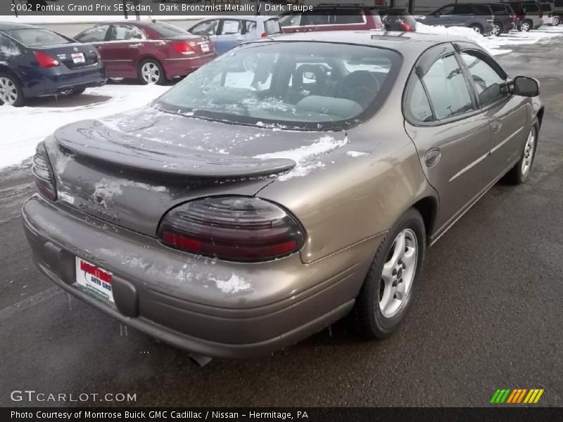 Dark Bronzmist Metallic / Dark Taupe 2002 Pontiac Grand Prix SE Sedan