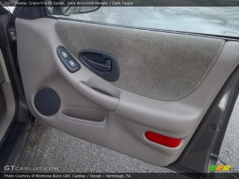 Dark Bronzmist Metallic / Dark Taupe 2002 Pontiac Grand Prix SE Sedan