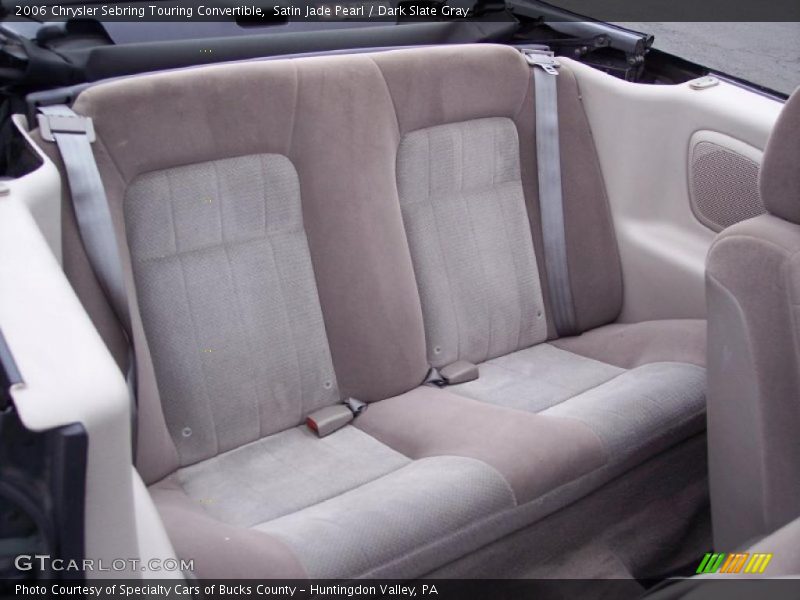 Satin Jade Pearl / Dark Slate Gray 2006 Chrysler Sebring Touring Convertible