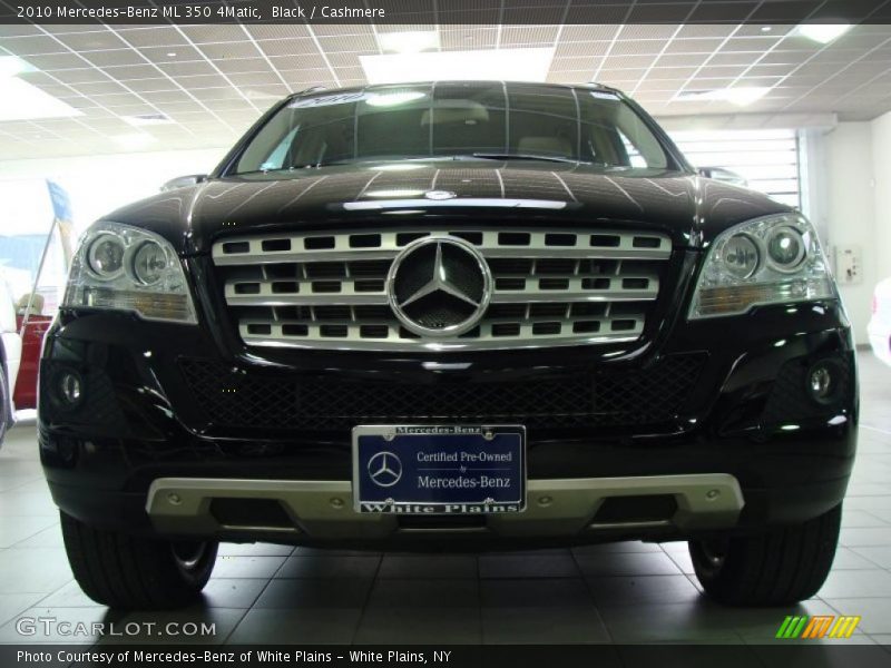 Black / Cashmere 2010 Mercedes-Benz ML 350 4Matic