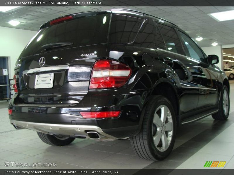 Black / Cashmere 2010 Mercedes-Benz ML 350 4Matic