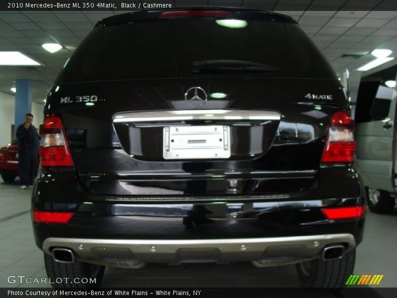 Black / Cashmere 2010 Mercedes-Benz ML 350 4Matic
