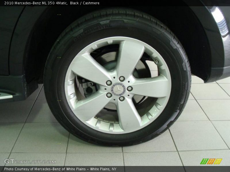 Black / Cashmere 2010 Mercedes-Benz ML 350 4Matic