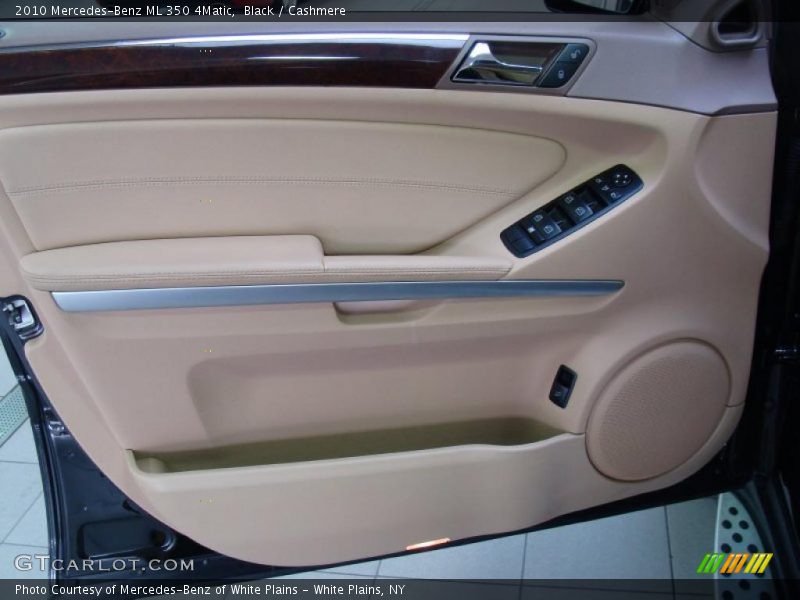 Black / Cashmere 2010 Mercedes-Benz ML 350 4Matic