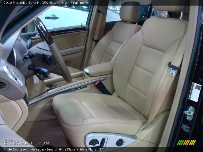 Black / Cashmere 2010 Mercedes-Benz ML 350 4Matic