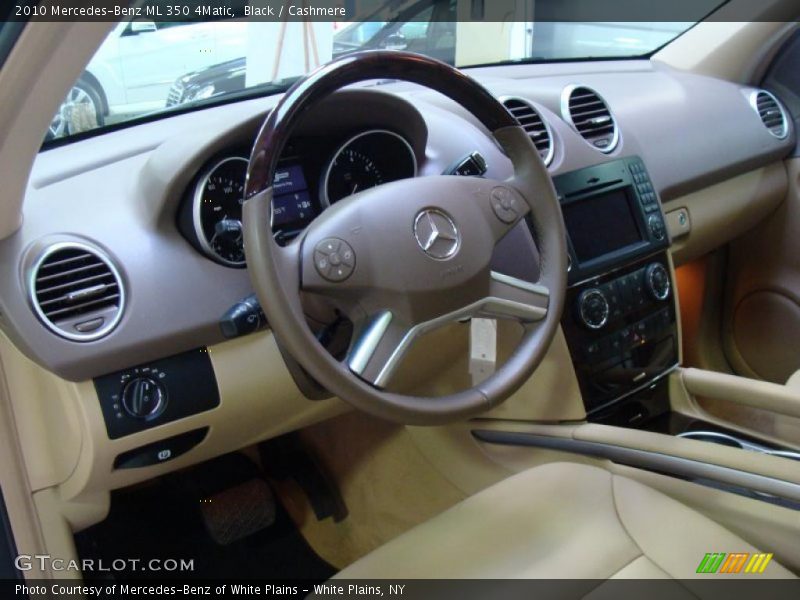 Black / Cashmere 2010 Mercedes-Benz ML 350 4Matic