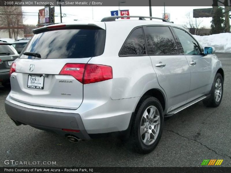 Billet Silver Metallic / Ebony 2008 Acura MDX Technology