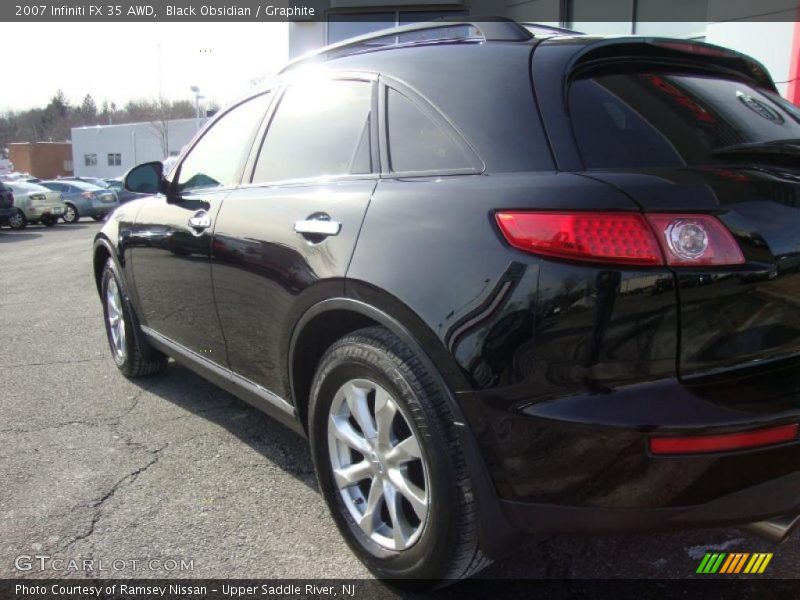 Black Obsidian / Graphite 2007 Infiniti FX 35 AWD