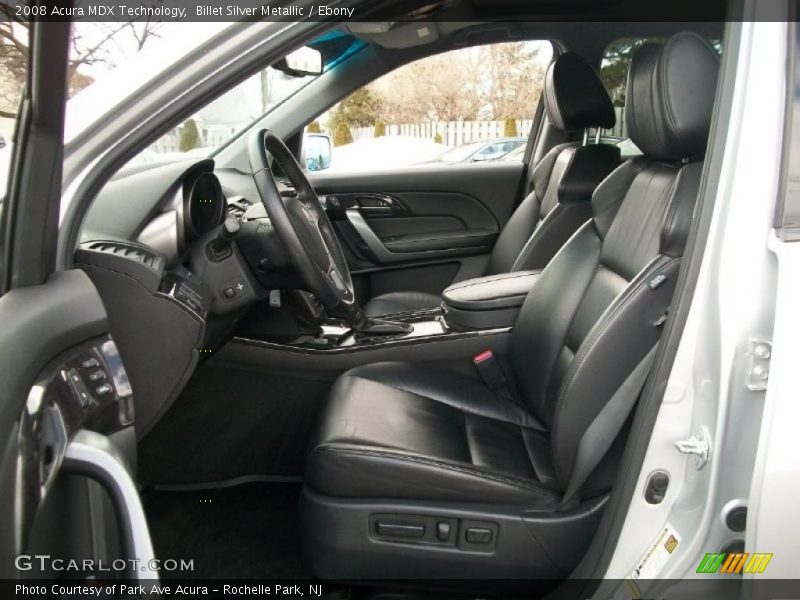 Billet Silver Metallic / Ebony 2008 Acura MDX Technology