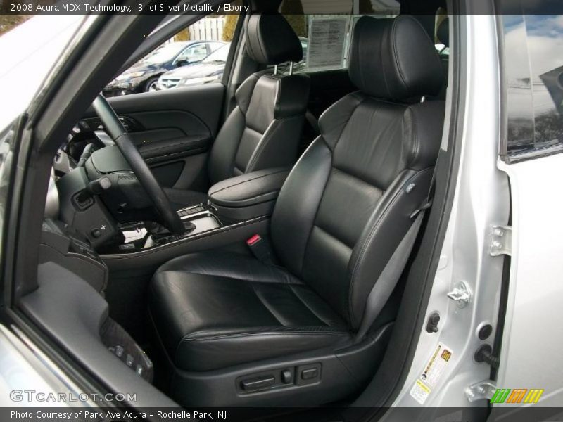 Billet Silver Metallic / Ebony 2008 Acura MDX Technology