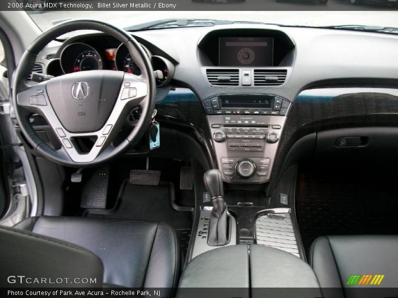 Billet Silver Metallic / Ebony 2008 Acura MDX Technology