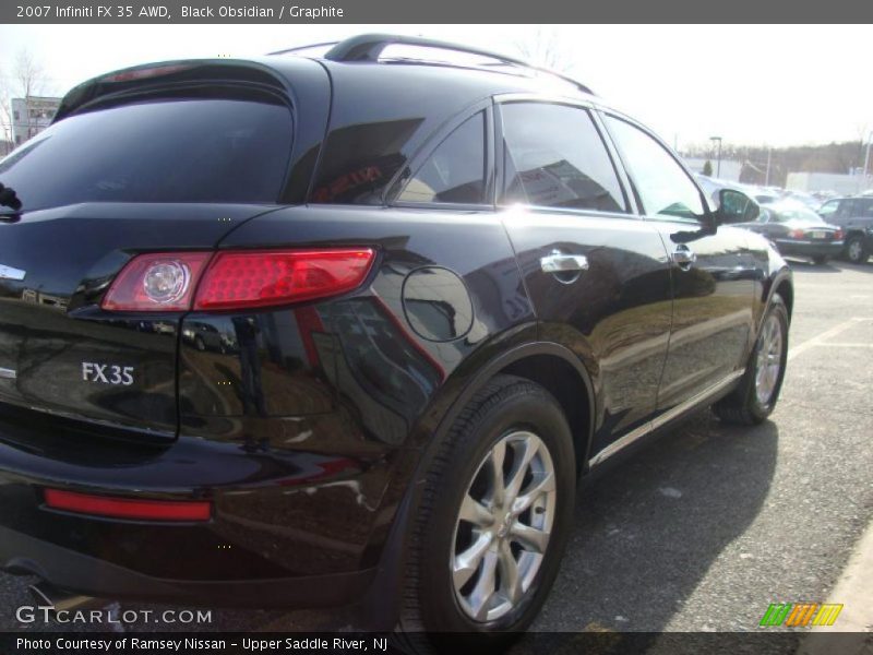 Black Obsidian / Graphite 2007 Infiniti FX 35 AWD