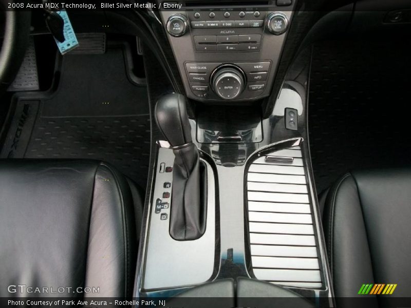 Billet Silver Metallic / Ebony 2008 Acura MDX Technology