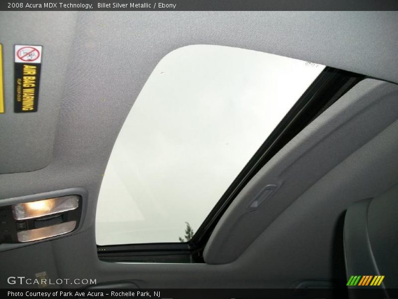 Billet Silver Metallic / Ebony 2008 Acura MDX Technology