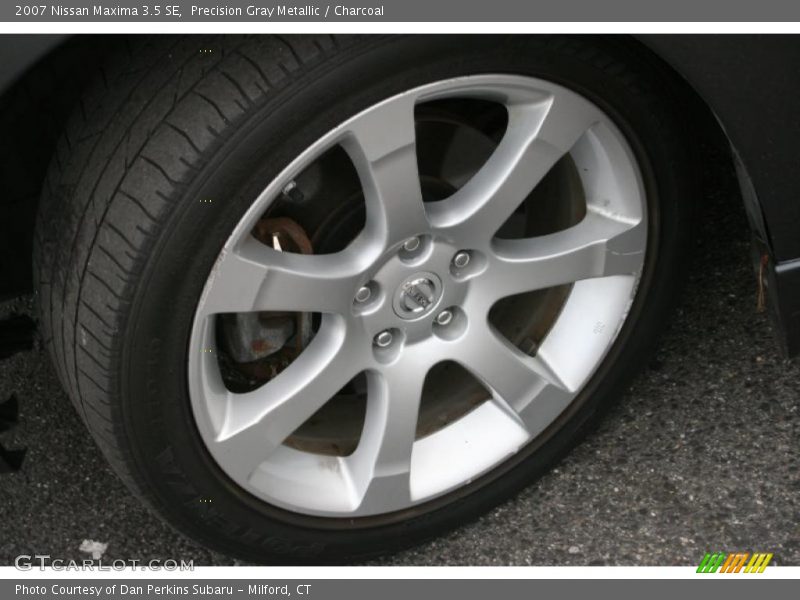 Precision Gray Metallic / Charcoal 2007 Nissan Maxima 3.5 SE