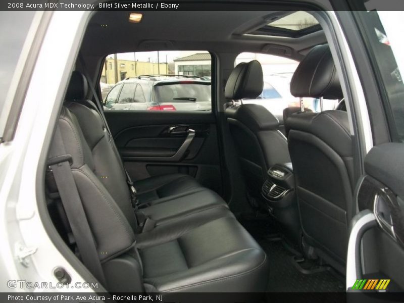 Billet Silver Metallic / Ebony 2008 Acura MDX Technology
