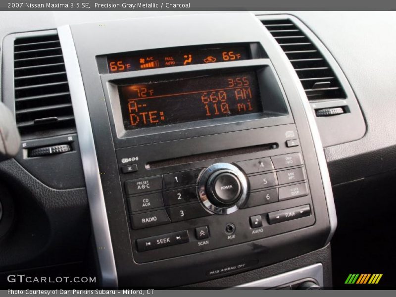Precision Gray Metallic / Charcoal 2007 Nissan Maxima 3.5 SE