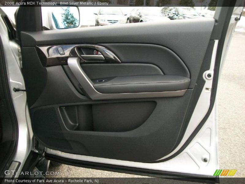 Billet Silver Metallic / Ebony 2008 Acura MDX Technology