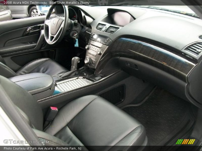 Billet Silver Metallic / Ebony 2008 Acura MDX Technology