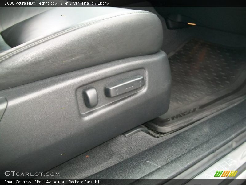 Billet Silver Metallic / Ebony 2008 Acura MDX Technology