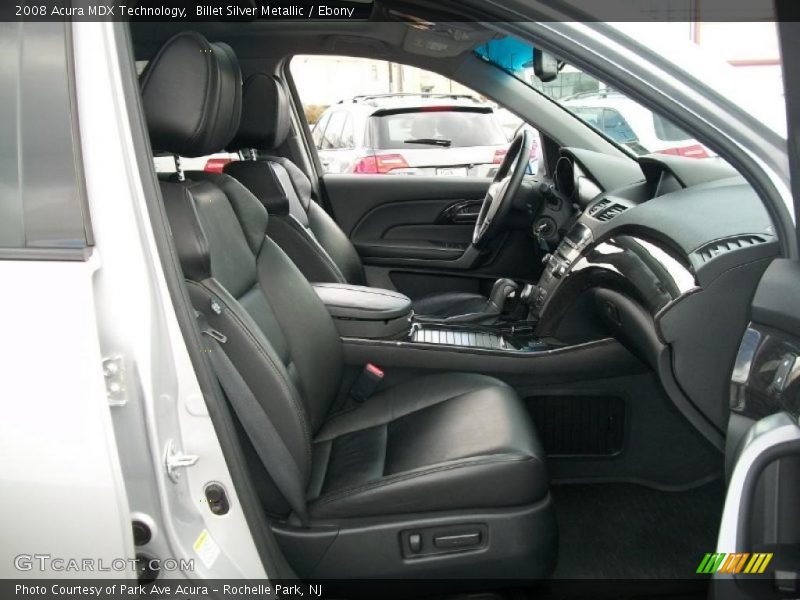 Billet Silver Metallic / Ebony 2008 Acura MDX Technology