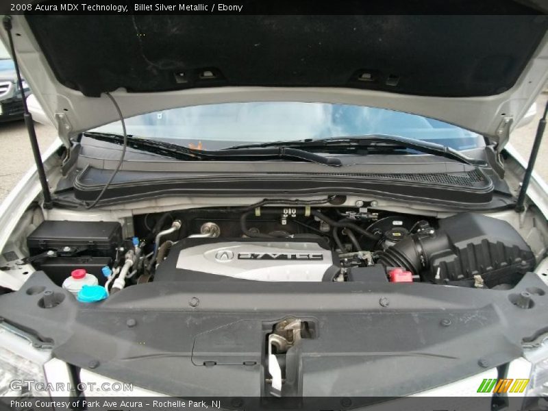 Billet Silver Metallic / Ebony 2008 Acura MDX Technology