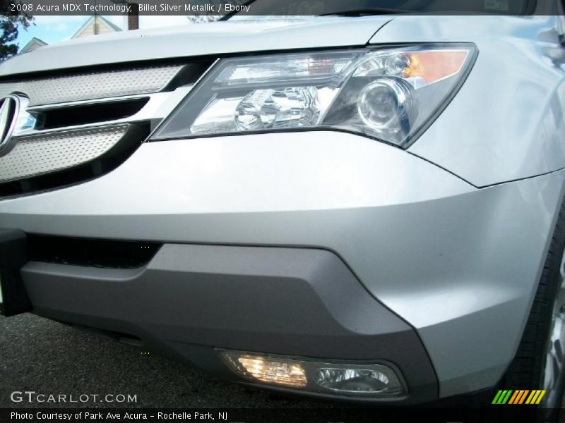 Billet Silver Metallic / Ebony 2008 Acura MDX Technology