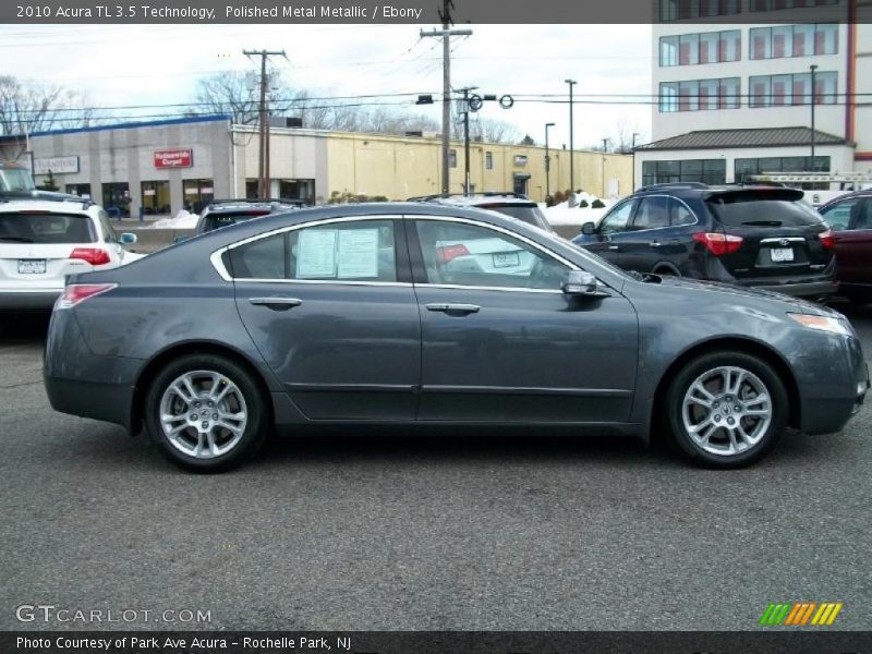 Polished Metal Metallic / Ebony 2010 Acura TL 3.5 Technology