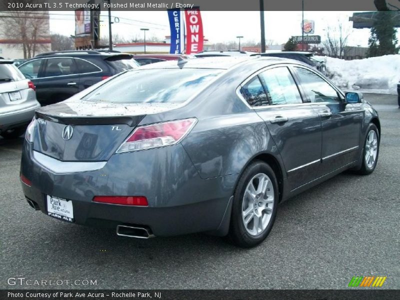 Polished Metal Metallic / Ebony 2010 Acura TL 3.5 Technology