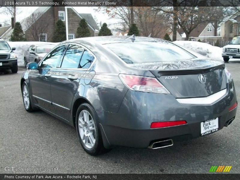 Polished Metal Metallic / Ebony 2010 Acura TL 3.5 Technology