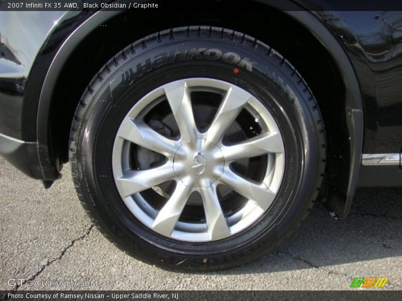 Black Obsidian / Graphite 2007 Infiniti FX 35 AWD