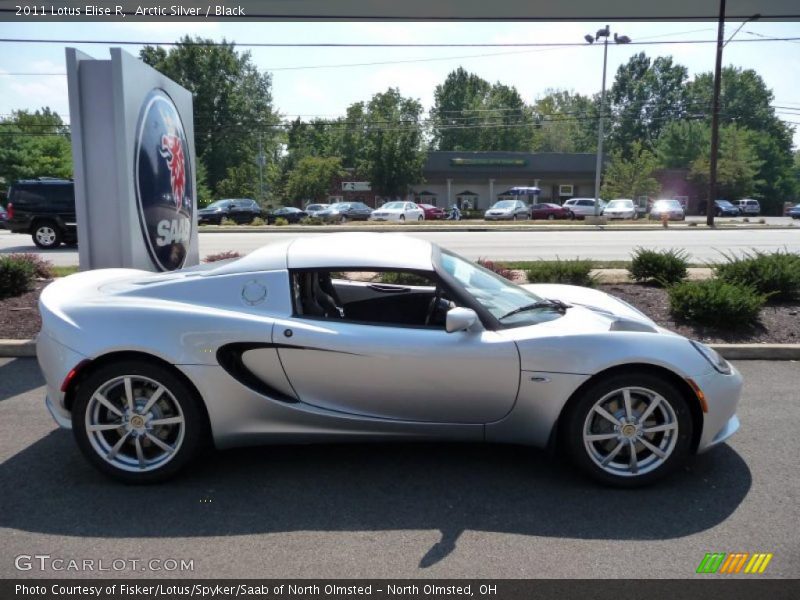 Arctic Silver / Black 2011 Lotus Elise R